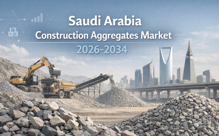 Saudi Arabia Construction Aggregates Market Size, Growth & Trends Forecast 2026-2034