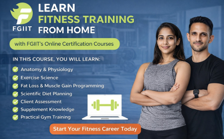 Learn Fitness Training from Home with FGIIT’s Online Certification Courses