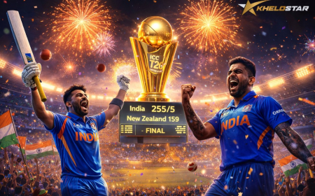 A Night to Remember: India's Record-Breaking T20 World Cup Final Victory Over New Zealand