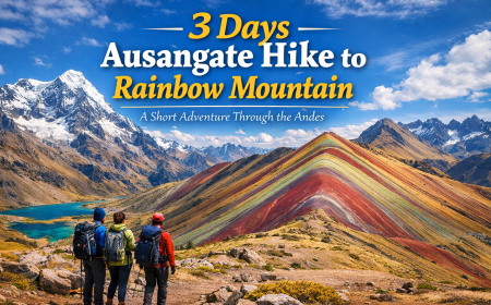 3 Days Ausangate Hike to Rainbow Mountain: A Short Adventure Through the Andes