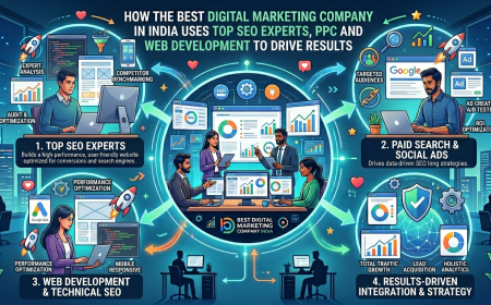 How the Best Digital Marketing Company in India Uses Top SEO Experts, PPC and Web Development to Drive Results