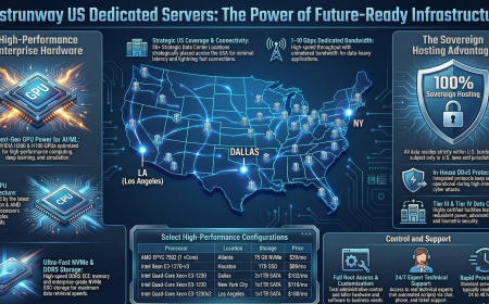Affordable Dedicated Servers USA for Startups – Hostrunway