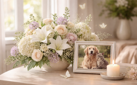 Honoring Your Beloved Pet: The Best Flowers for Loss of Pet in NJ