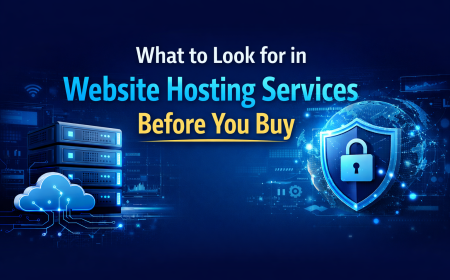 What to Look for in Website Hosting Services Before You Buy