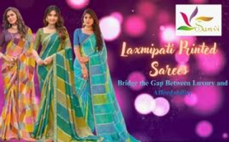 How Laxmipati Printed Sarees Bridge the Gap Between Luxury & Budget