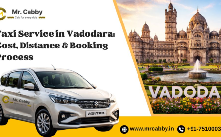 Taxi Service in Vadodara: Cost, Distance & Booking Process