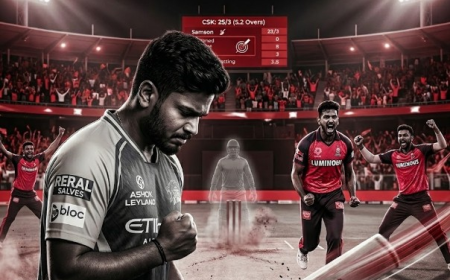 Instamatch: Analyzing CSK's Defeat to RR