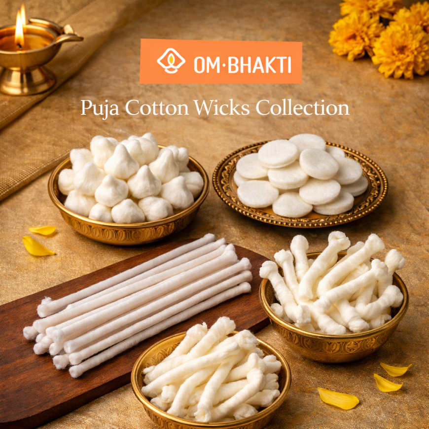 Best Cotton Wicks for Puja in Festival |Om Bhakti