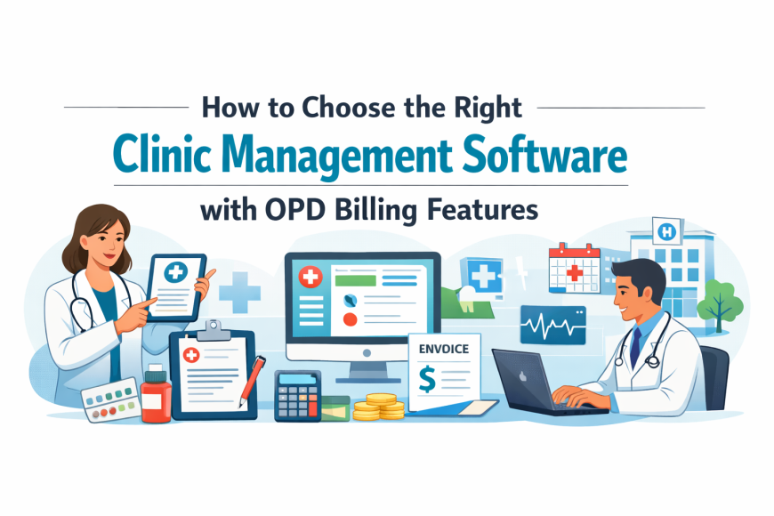 How to Choose the Right Clinic Management Software with OPD Billing Features