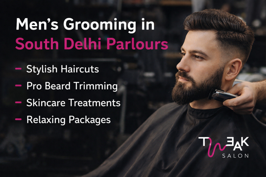 Men’s Grooming in South Delhi Parlours