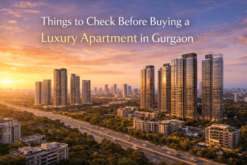 Things to Check Before Buying a Luxury Apartment in Gurgaon