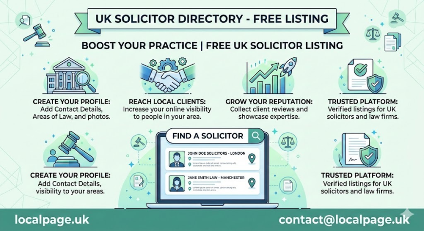 Free Legal Services Directory UK Platform