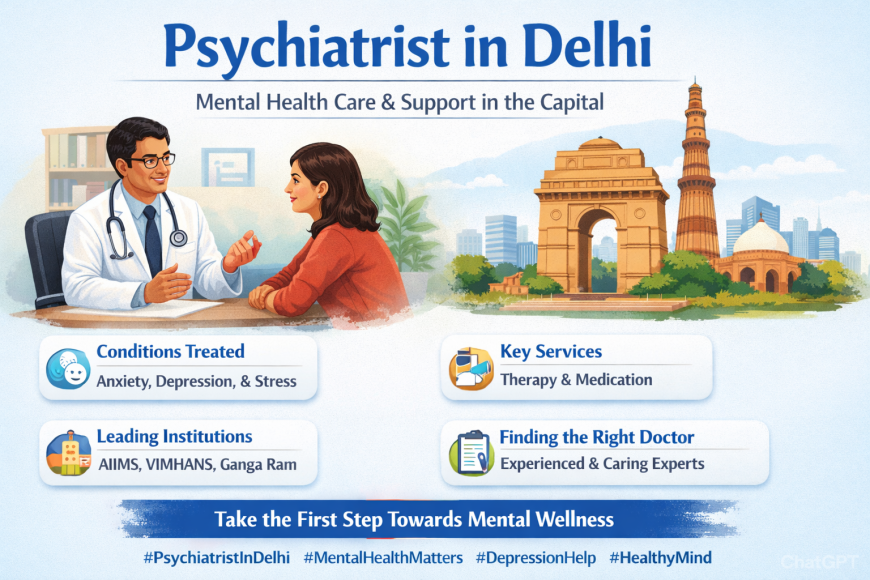 Psychiatrist in Delhi: Finding the Right Mental Health Support in the Capital