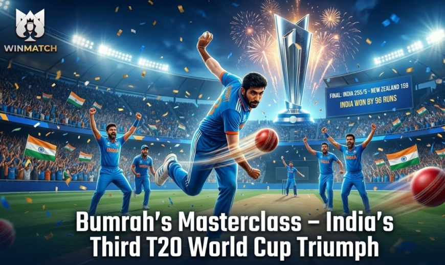 India Makes History: Third T20 World Cup Win Powered by Jasprit Bumrah's Devastating Spell