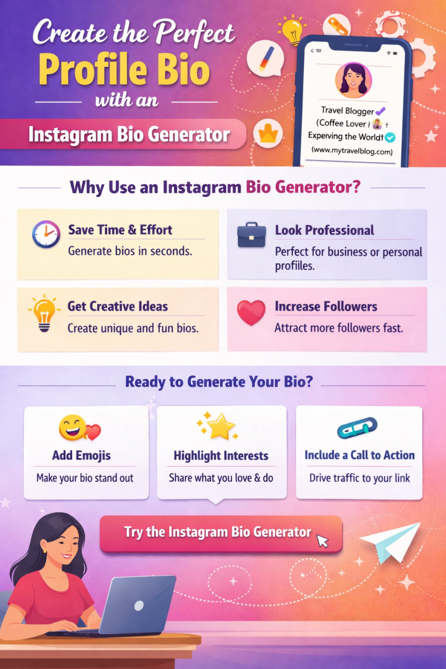 Create the Perfect Profile Bio with an Instagram Bio Generator