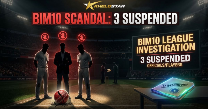 Khelostar: ICC Suspends 3 Over Bim10 Rules