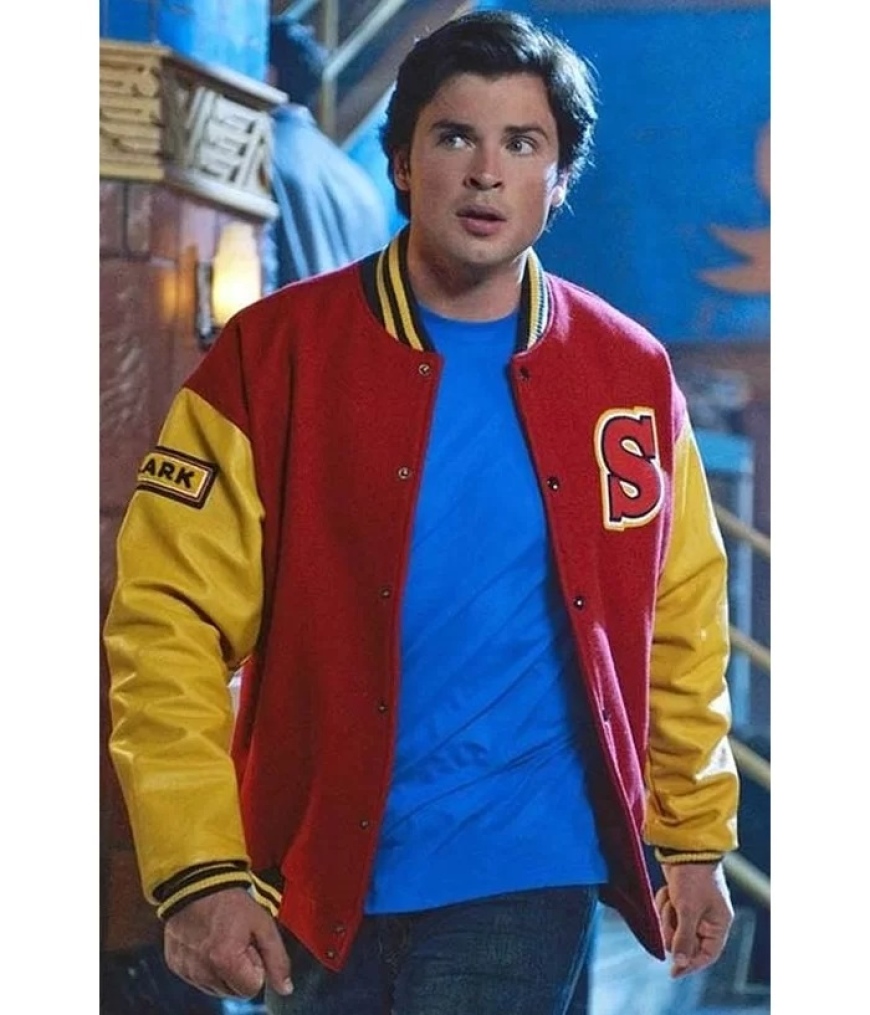 Classic Superhero Style: Smallville Letterman Jacket by The Jacket Merchant