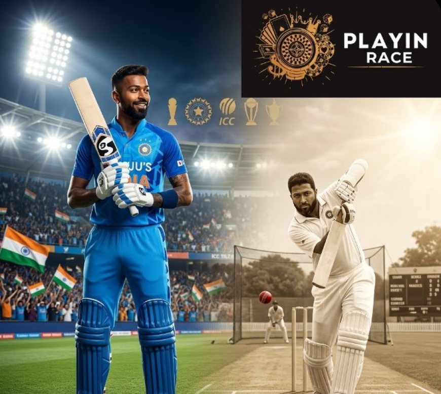 Playinrace: Hardik Pandya's Unexpected Idol