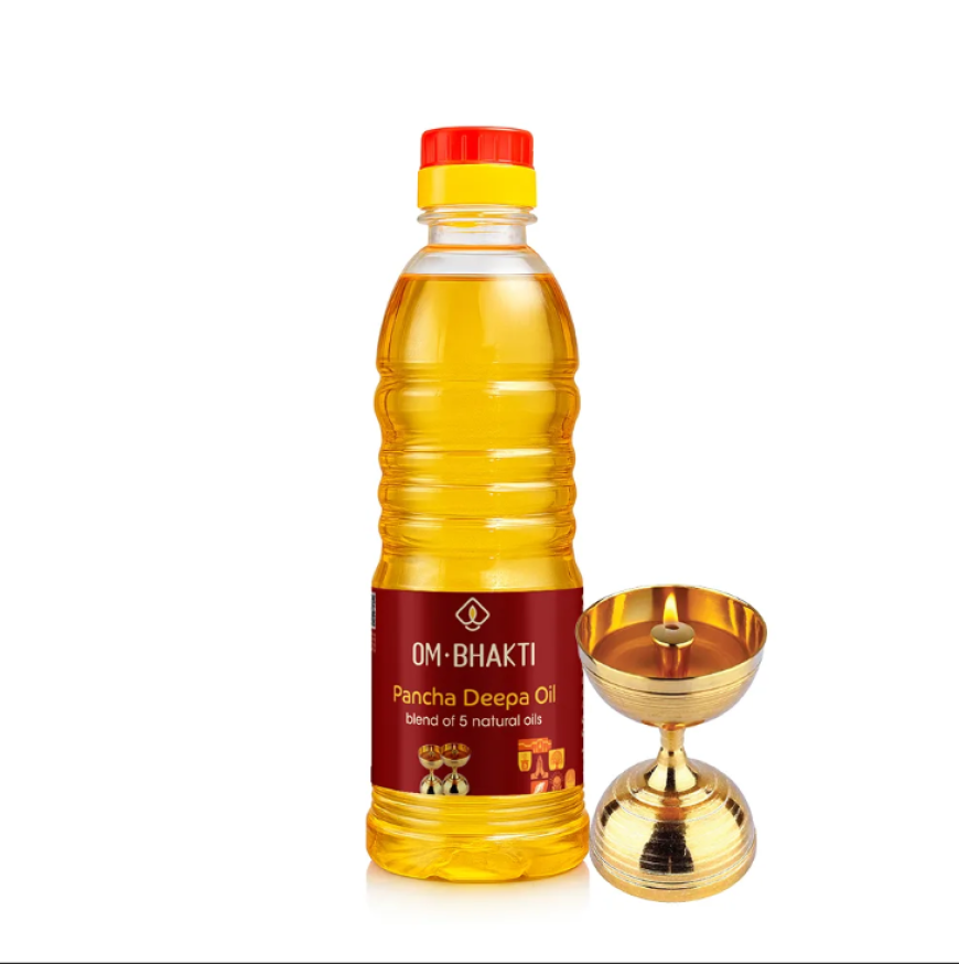 Diya Lamp Oil – 100% Pure Puja Oil Online | Om Bhakti