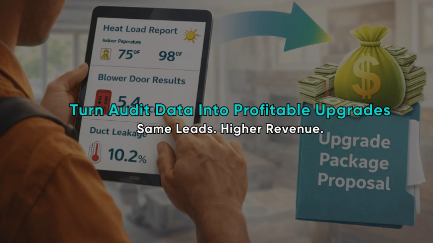 A Contractor’s Guide to Converting Energy Audit Data into HVAC Profits