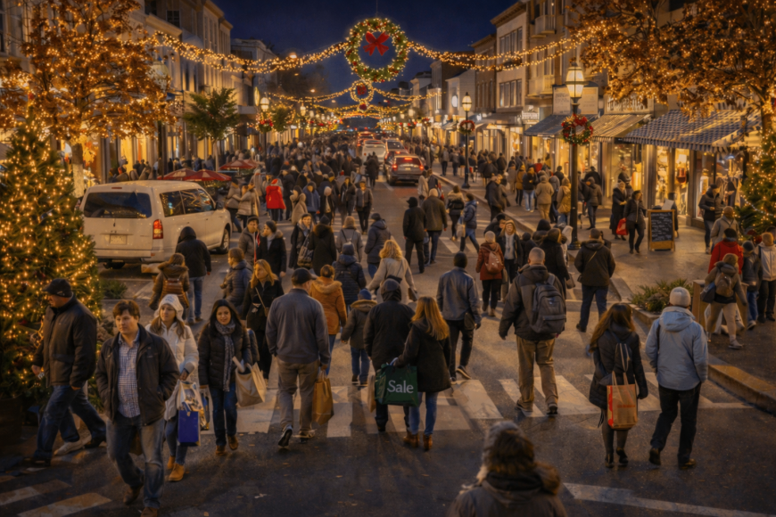 Live Webcams in Shopping Areas: Tracking Foot Traffic in Real Time