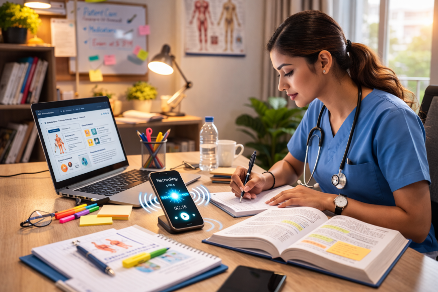 Using Speech to Note to Maintain Clear Records in Multi-Doctor Practices