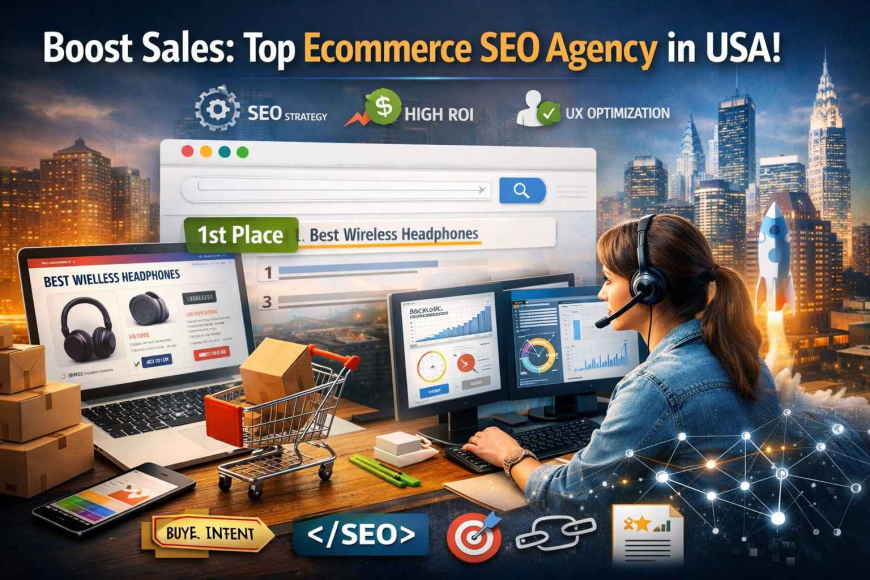 Boost Sales - Top Ecommerce SEO Agency in USA!