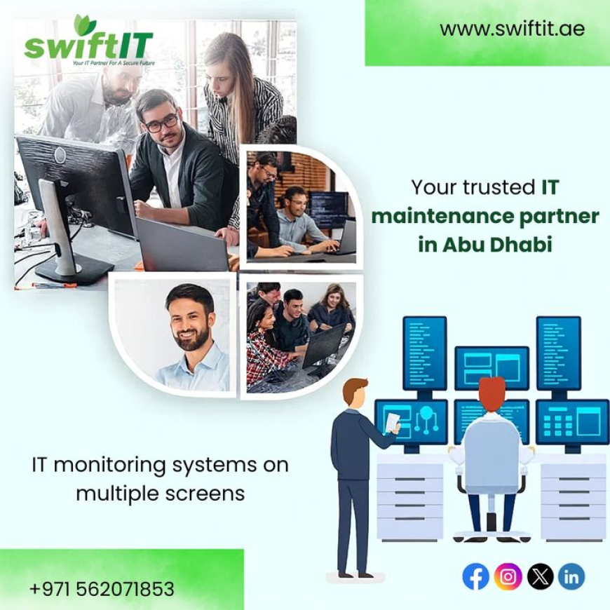 IT Solutions Company in Abu Dhabi: Driving Business Growth with Reliable Technology - SwiftIT