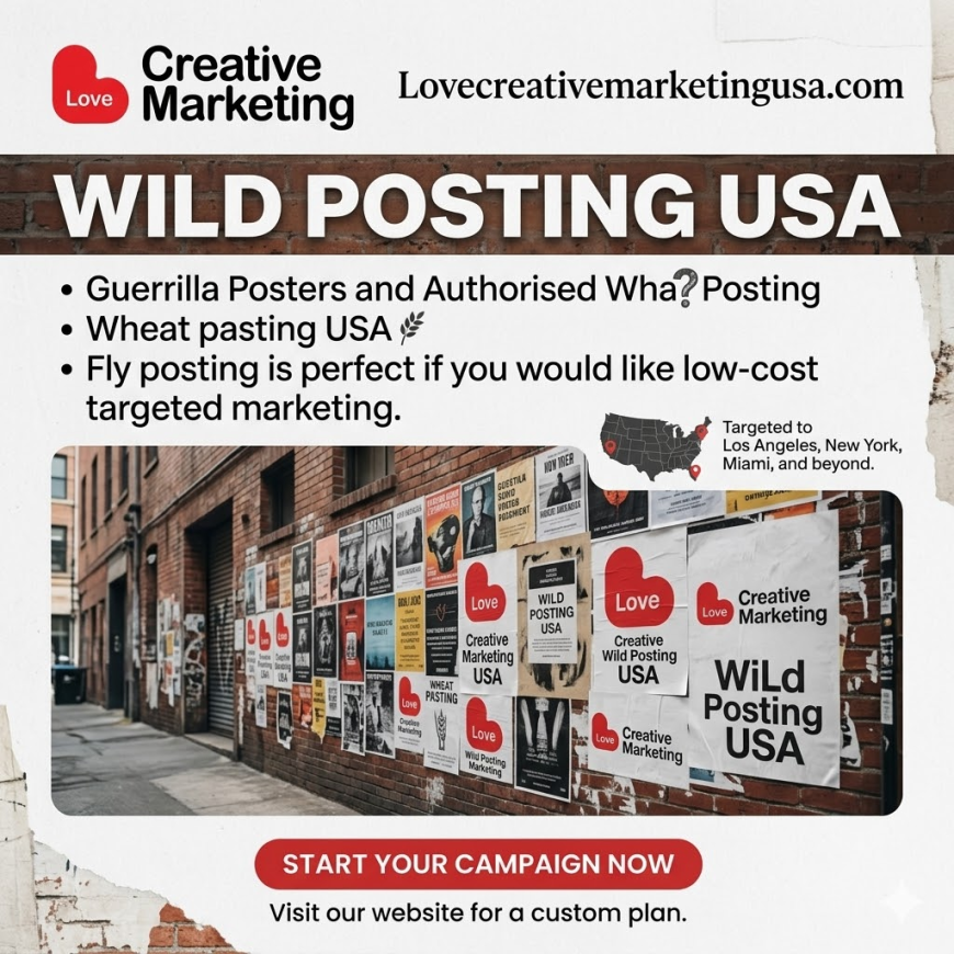 Wild Posting Los Angeles: A Creative Way to Capture Urban Attention