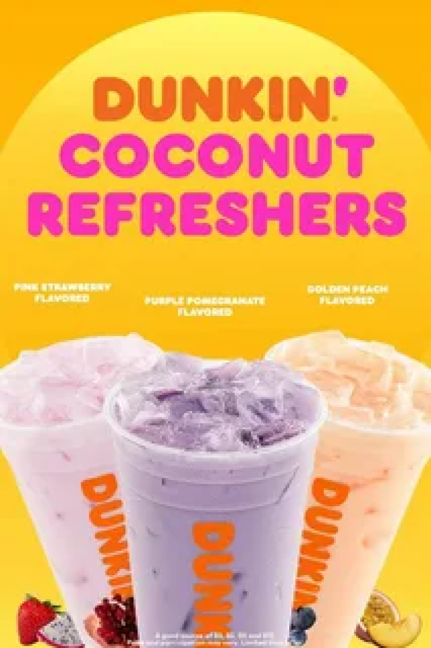 Refresh Your Day with Dunkin Refreshers Delight