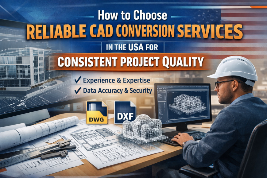 How to Choose Reliable CAD Conversion Services in the USA for Consistent Project Quality
