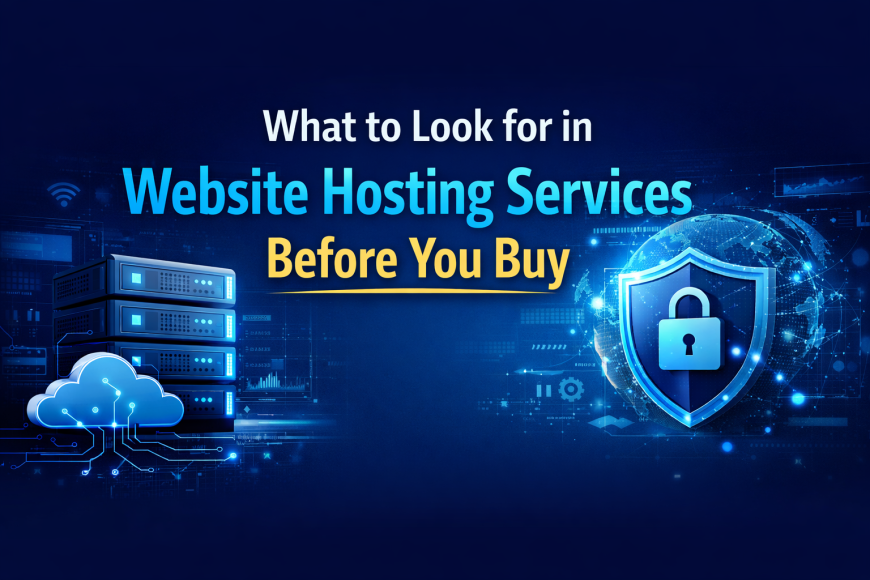What to Look for in Website Hosting Services Before You Buy