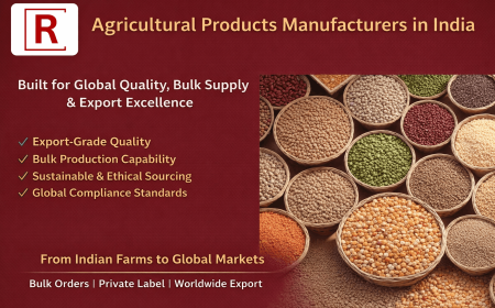 Agricultural Products Manufacturers in India: Global Quality, Bulk Supply & Export Excellence