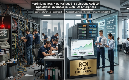 Maximizing ROI: How Managed IT Solutions Reduce Operational Overhead in Scale-Up Enterprises