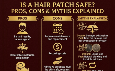 Is a Hair Patch Safe? Pros, Cons & Myths Explained