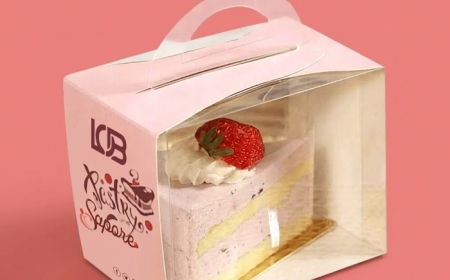 Pink Pastry Boxes | Elegant Bakery Packaging Boxes | Luxury Custom Box
