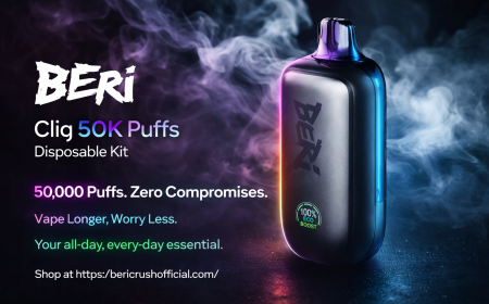 BERI CLIQ 50K: Smart Vaping Made Easy