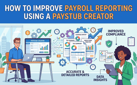 How to Improve Payroll Reporting Using a Paystub Creator