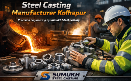 Steel Casting in Kolhapur: The Backbone of Industrial Manufacturing