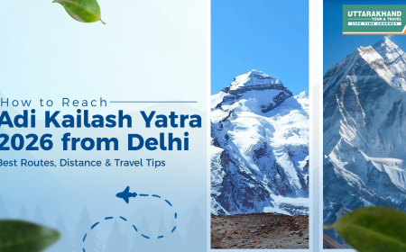 How to Reach Adi Kailash Yatra 2026 from Delhi: Best Routes, Distance & Travel Tips   