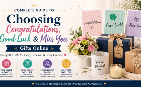 Complete Guide to Choosing Congratulations, Good Luck & Miss You Gifts Online