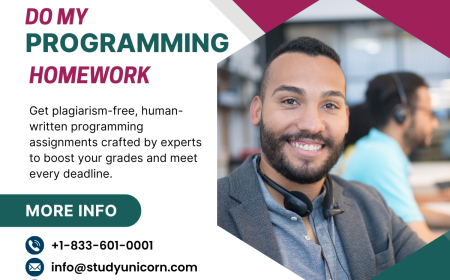 Master Coding Stress-Free with “Do My Programming Homework” Services at StudyUnicorn.com