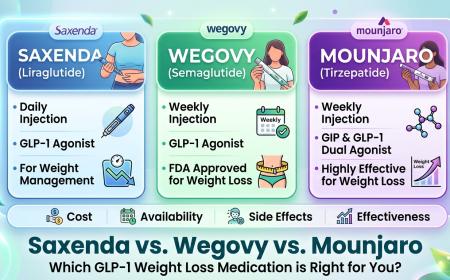Saxenda vs. Mounjaro vs. Wegovy: Which Injection is Right for You in Dubai