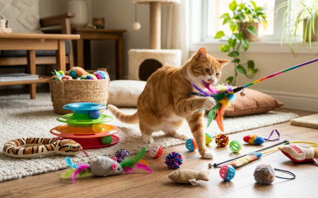 The Best Cat Toys for Your Feline Friend: Keeping Them Active and Happy