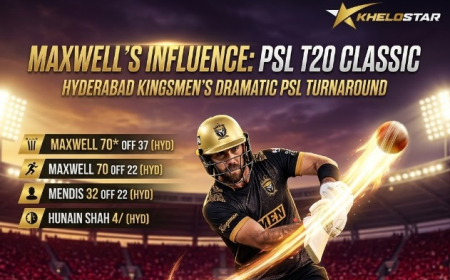 Maxwell’s Epic PSL Turnaround | khelostar