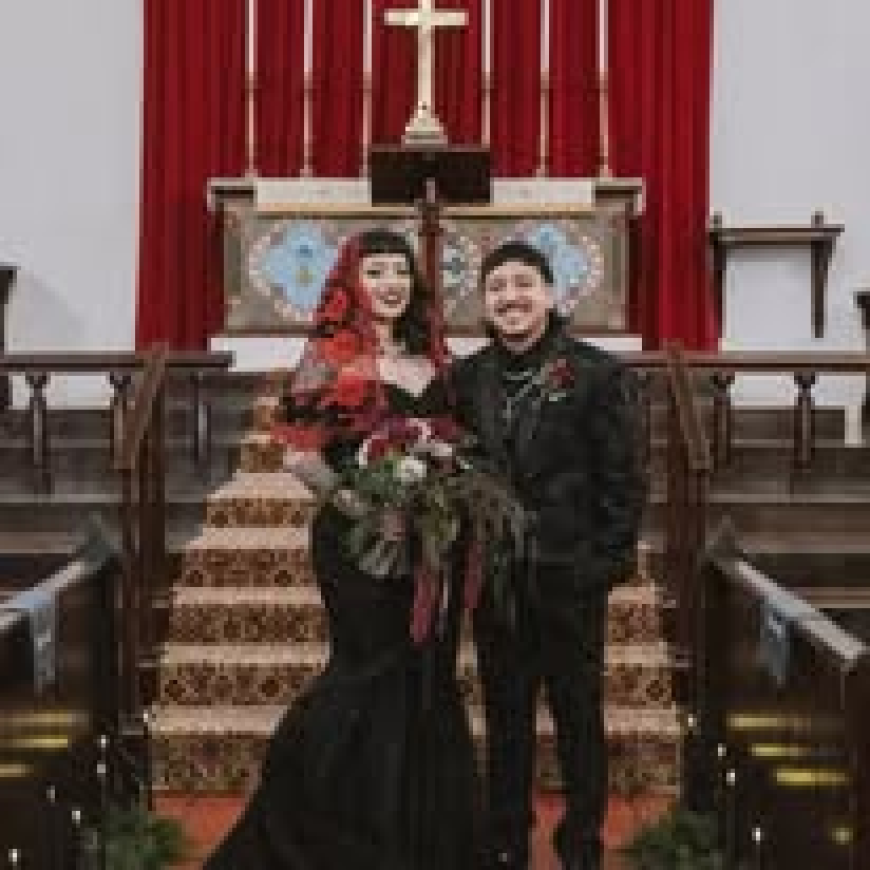 Elegant Rebellion Is Reshaping Bridal Fashion through Black Wedding Dresses