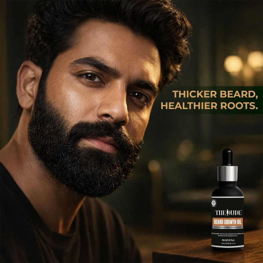 Transform Patchy Beard into Fuller Growth with Effective Beard Oil for Men