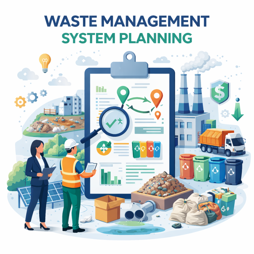 Smart Waste Management Planning for Sustainable and Cost-Effective Operations