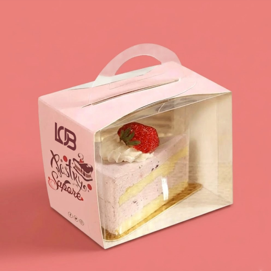 Pink Pastry Boxes | Elegant Bakery Packaging Boxes | Luxury Custom Box