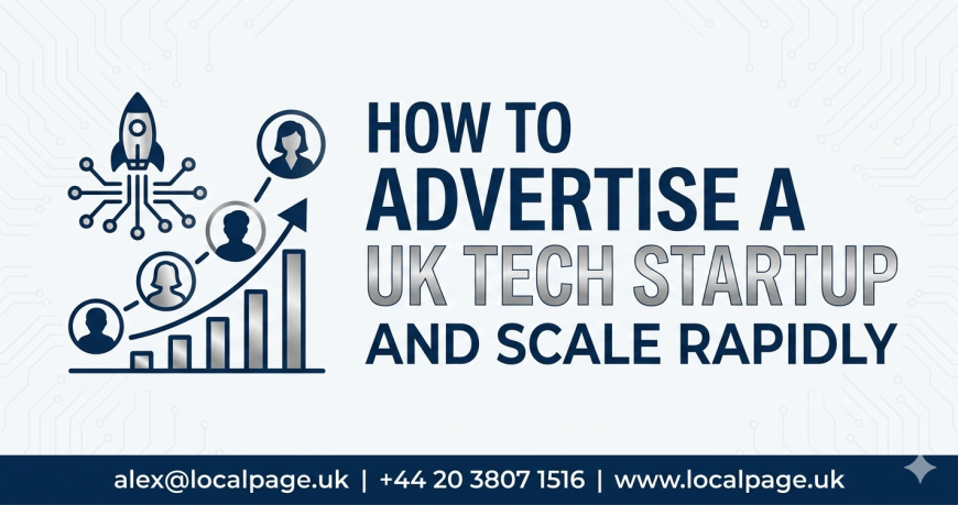 How to Advertise a UK Tech Startup and Scale effectively